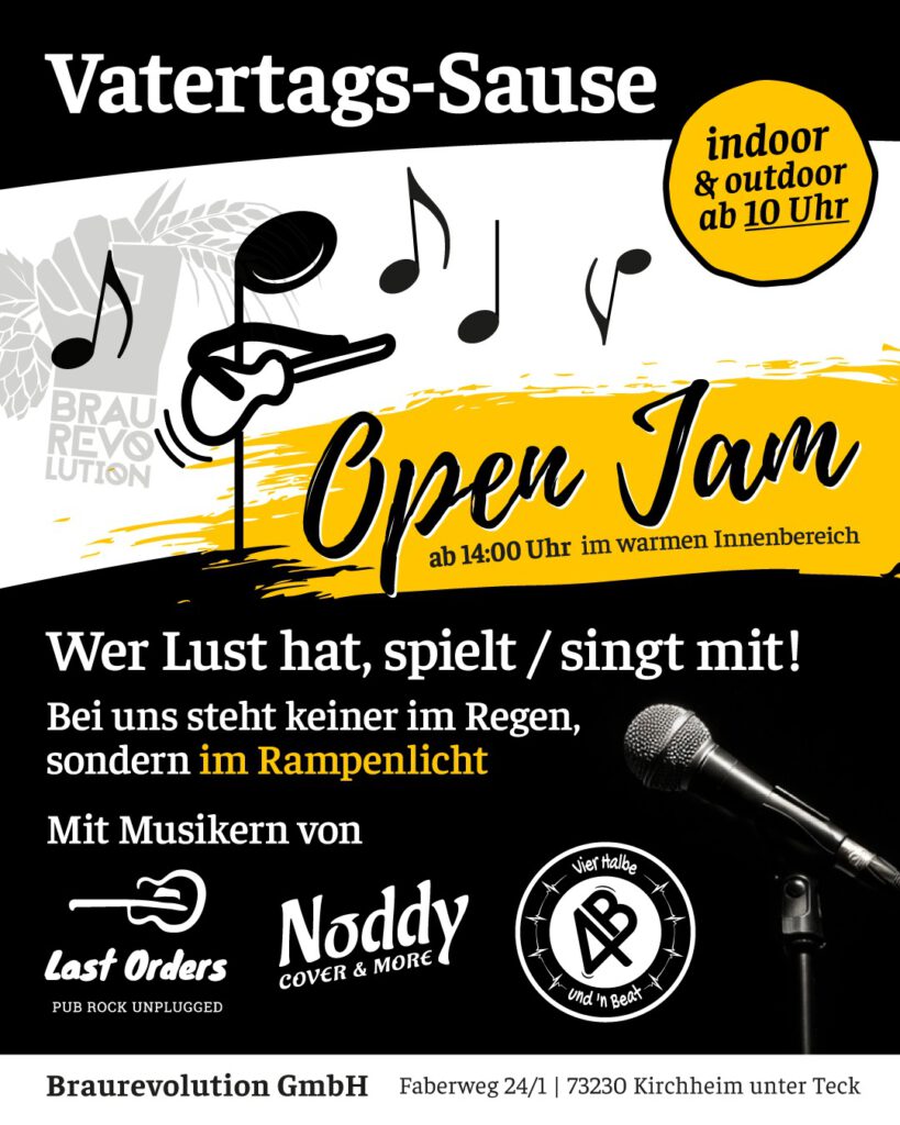Vaddertag geöffnet mit 'Open Stage'
